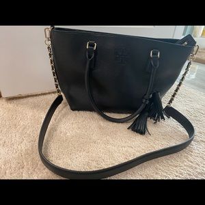 Tory Burch small thea leather bag